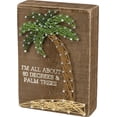 thumbnail image 2 of Primitives By Kathy Look Back To See How Far You've Come Box Sign... 2 of 10