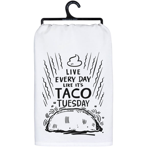 Primitives by Kathy Taco Tuesday Kitchen Towel