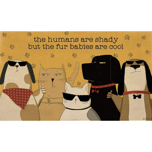 Primitives by Kathy Humans Are Shady Rug