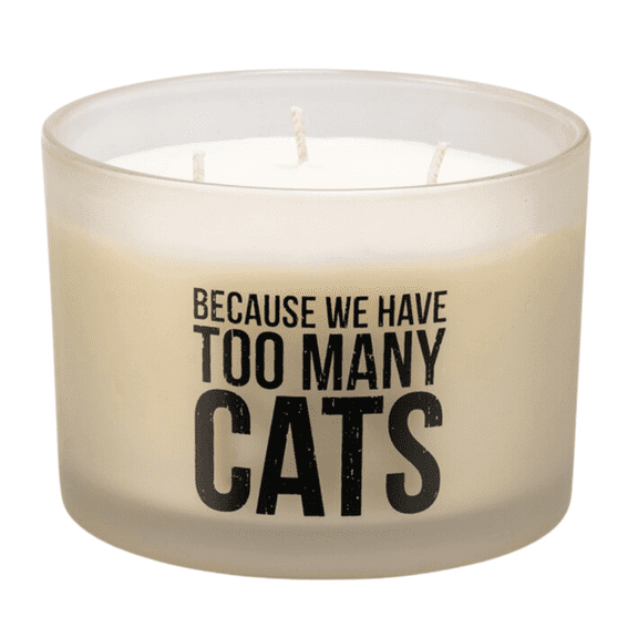 Primitives by Kathy Too Many Cats Candle