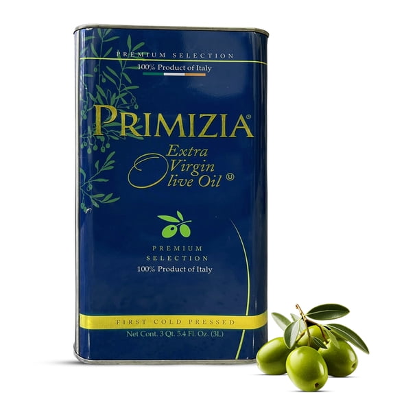 Primizia Extra Virgin Olive Oil - Blue Label - First Cold Pressed 3L (101 fl. oz)
