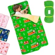 Primlect Nap Mat, 55 x 22, Portable Sleeping Bag with Removable Pillow, Easy to Roll & Store