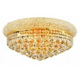 thumbnail image 1 of Primo 10 light Gold Flush Mount Clear Spectra Swarovski Crystal, 1 of 2