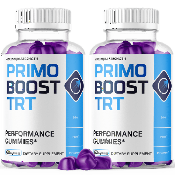 Primo Boost TRT Gummies Advanced Formula All Natural Vitamin Supplement PrimoBoostTRT 120 Gummies