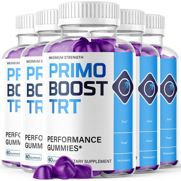 Primo Boost TRT Gummies Advanced Formula All Natural Vitamin Supplement PrimoBoostTRT 300 Gummies