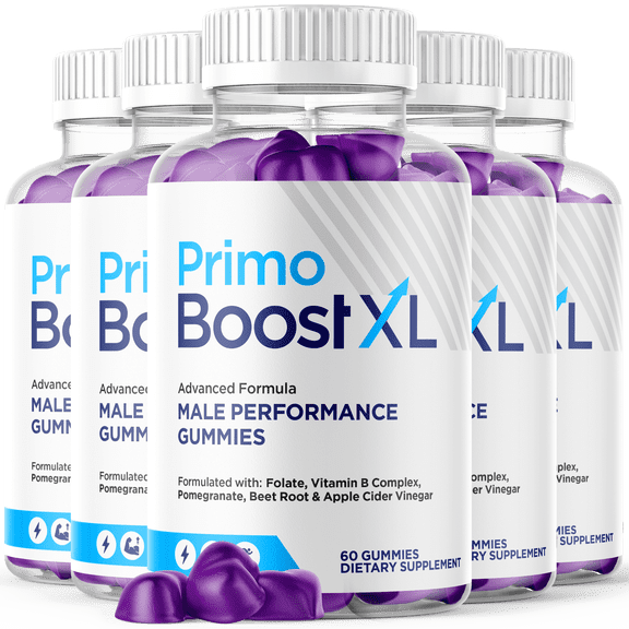 Primo Boost XL Gummies Advanced Formula All Natural Vitamin Supplement PrimoBoost XL 300 Gummies