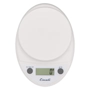 Escali Primo Digital Food Scale Multi-Functional Kitchen Scale and Baking Scale for Precise Weight Measuring and Portion Control, 8.5 x 6 x 1.5 inches, White