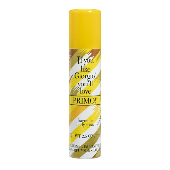 Primo Fragrance Body Spray for Women, 2.5 oz
