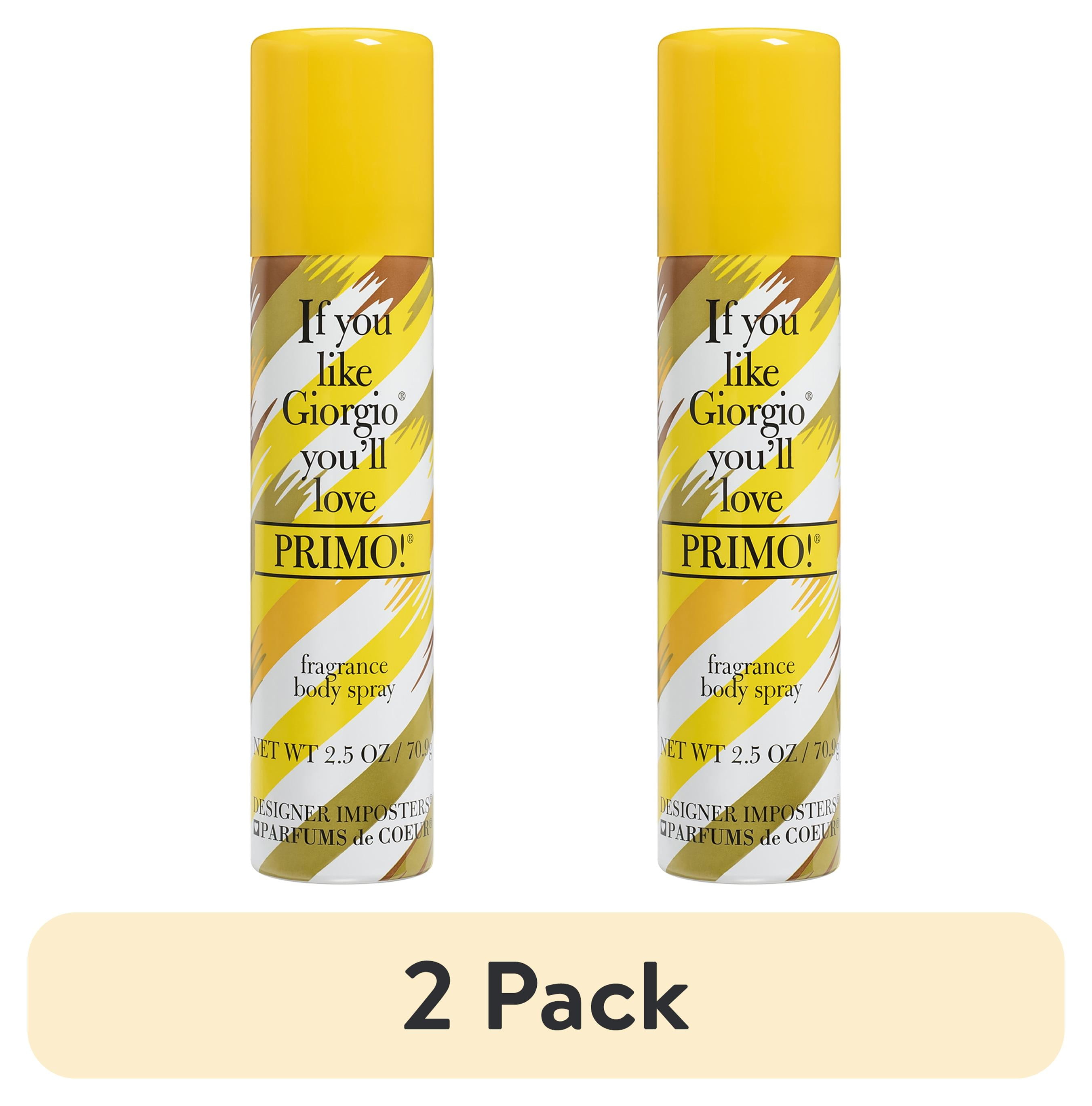 Designer Imposters Primo! Body Spray By Parfums De Coeur - 2.5 oz Designer Imposters Primo! Body Spray By Parfums De Coeur - 2.5 oz