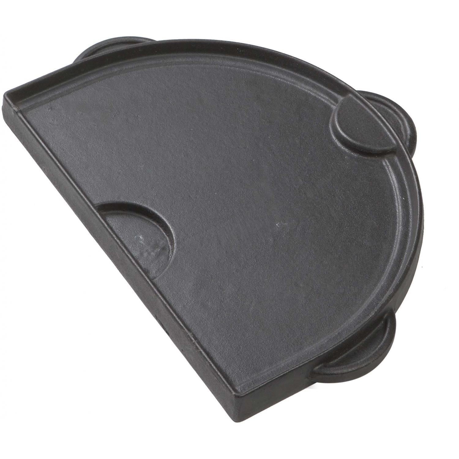 Oval Junior Black Cast Iron Reversible Griddle