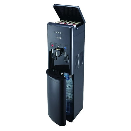 Primo Htrio Coffee K-Cup Water Dispenser Bottom Loading, Hot/Cold Temperature, Black