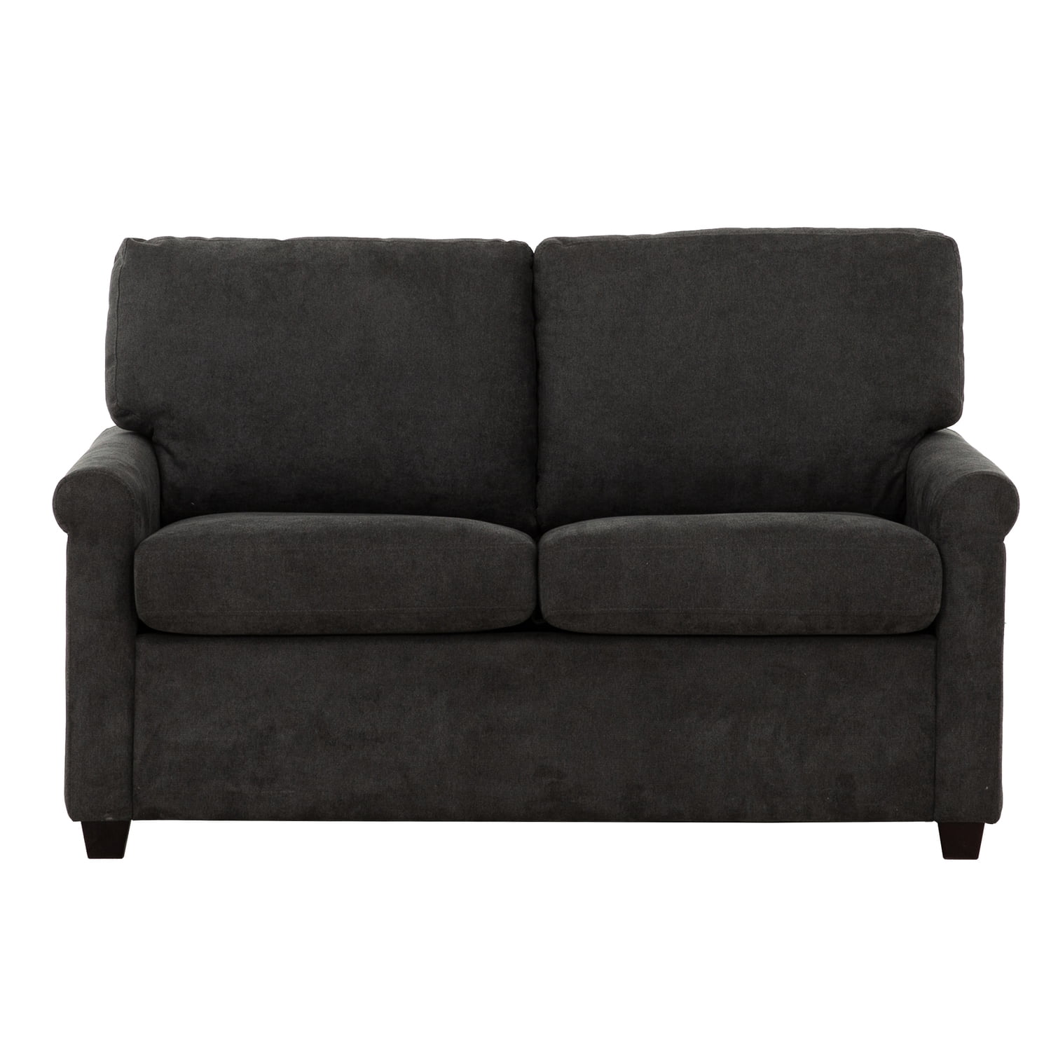 Gray Linen Twin Sleeper Sofa with USB Ports