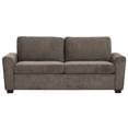 thumbnail image 1 of Primo International Mclaine Dark Grey 75 in. Convertible Queen Sleeper Sofa with USB Ports, 1 of 10