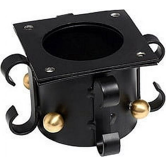 Primo Lanterns Pla-Pm Post Adapter For Lantern - Black