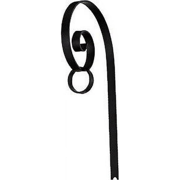 Primo Lanterns Pla-Ts3 Top Scroll Decorative Mount - Black