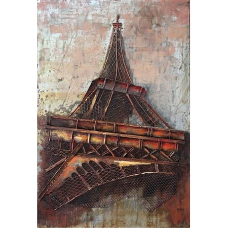 Primo Mixed Media Sculpture - Eiffel Tower 1