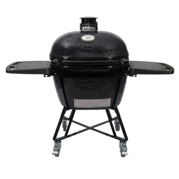 Primo Oval Extra Large 400 All-in-One Kamado Grill, Charcoal