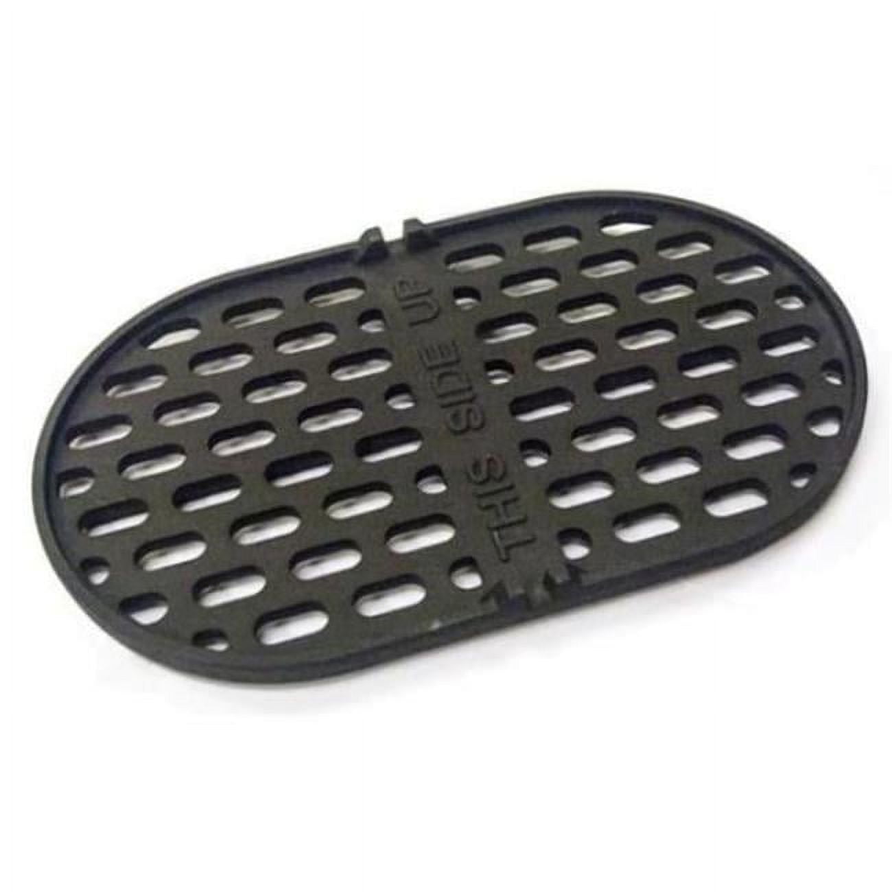 Primo Cast Iron Divider For Primo Oval Junior Grill – Firebox Divider For Direct & Indirect Cooking