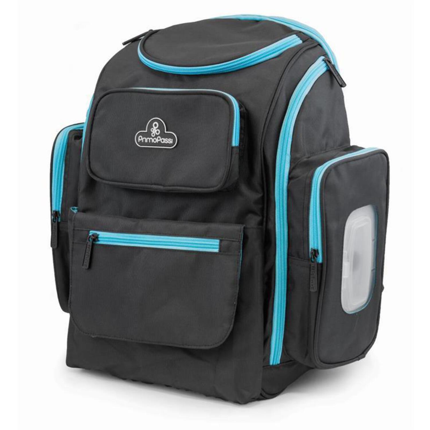 Primo Passi - Blue Backpack Diaper Bag - image 1 of 9
