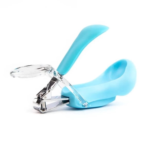 Primo Passi Ergonomic Handle Blue Fingernail Clipper for Infants