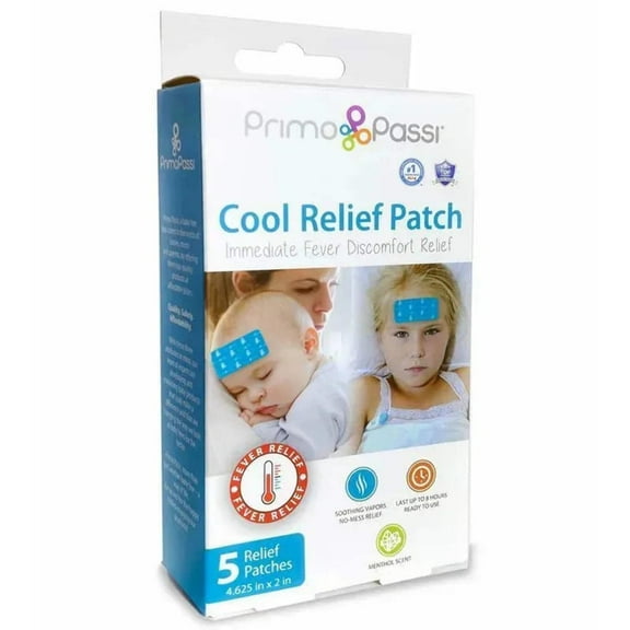 Primo Passi Fever Patch for Kids | Baby Relief Gel Patches