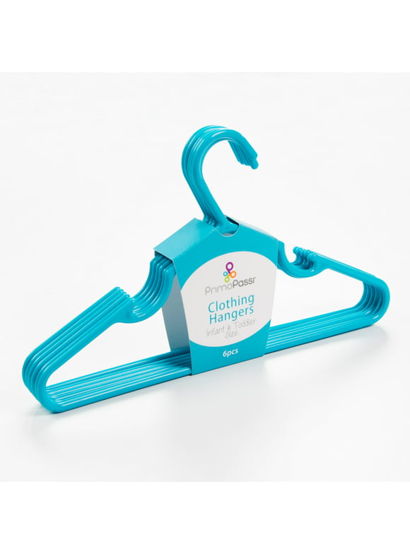 Primo Passi Infant & Toddler Clothing Hangers (Set of 6) - Blue
