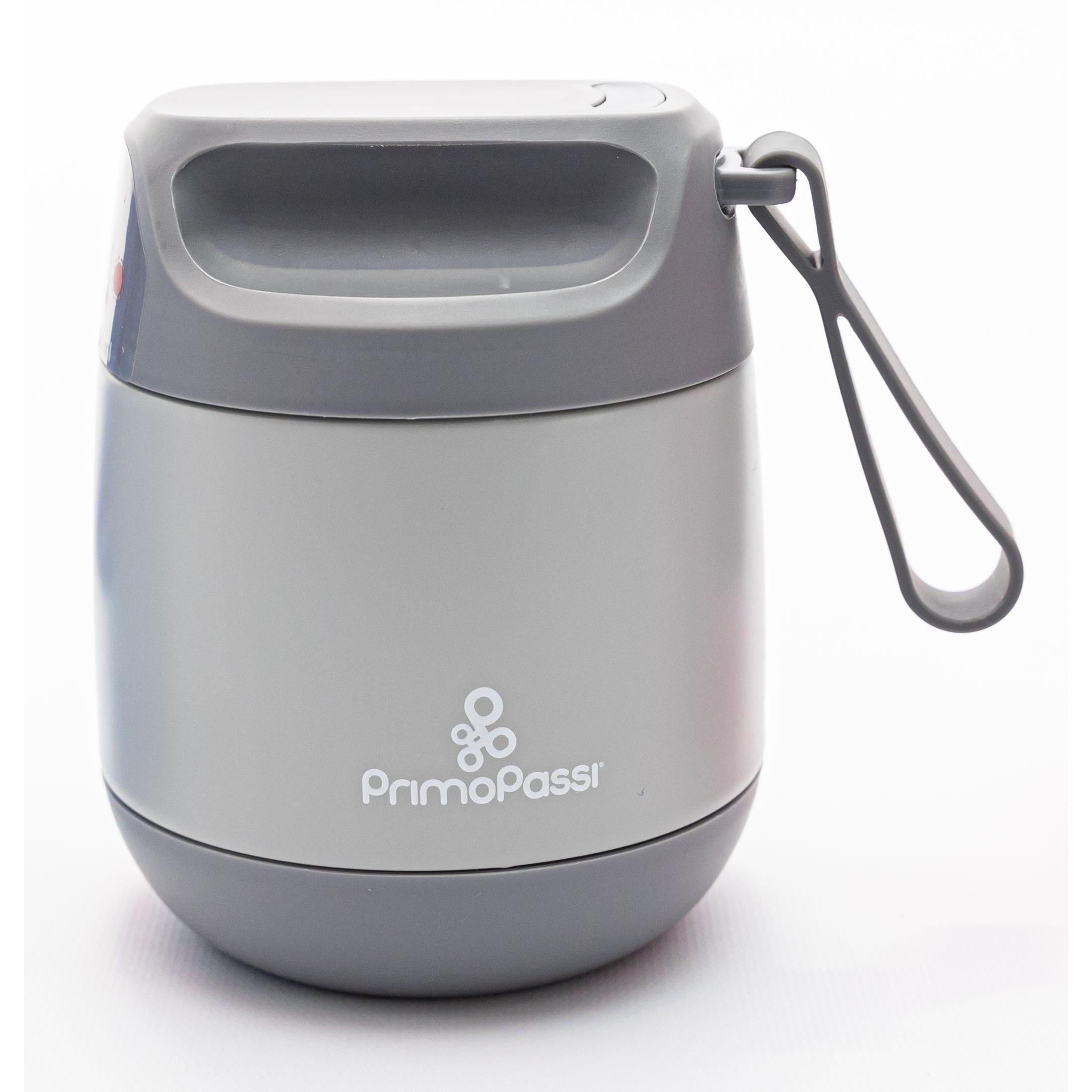 COMING SOON Primo Passi - Baby Insulated Food Jar 12Oz/350Ml, Grey
