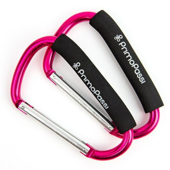 Primo Passi Large Stroller Hook 2Pk (Pink)
