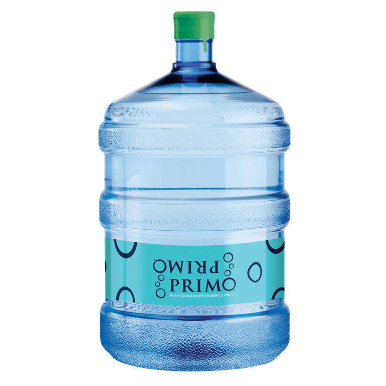 .com : Primo® Purified Water with Minerals Added for Taste in 5  Gallon Bottles (2 bottles) : Grocery & Gourmet Food