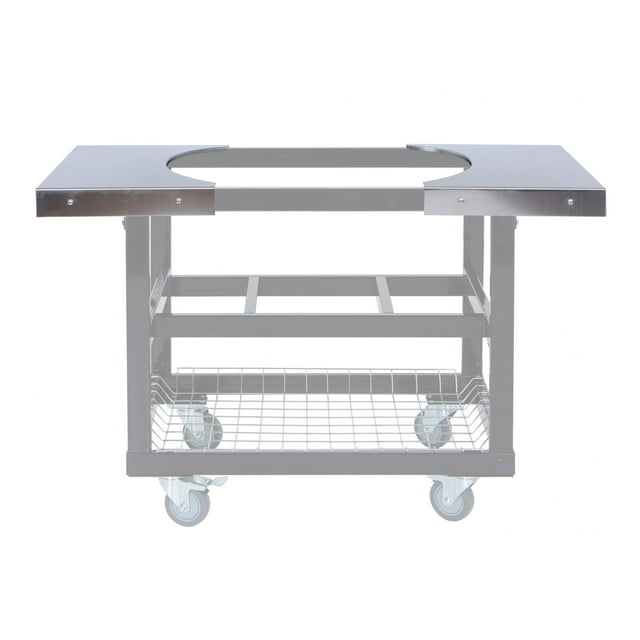 Primo Stainless Steel Cart Side Shelves, Oval LG 300/Oval XL 400