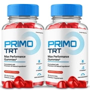 Primo TRT Gummies, Advanced Formula, Prime TRT Supplement All Natural Formula, Maximum Strength (2 Pack)