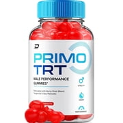 Primo TRT Gummies for Men – PrimoTRT Male Gummy All-Natural Reviews, 1 Pack, 60 Gummies