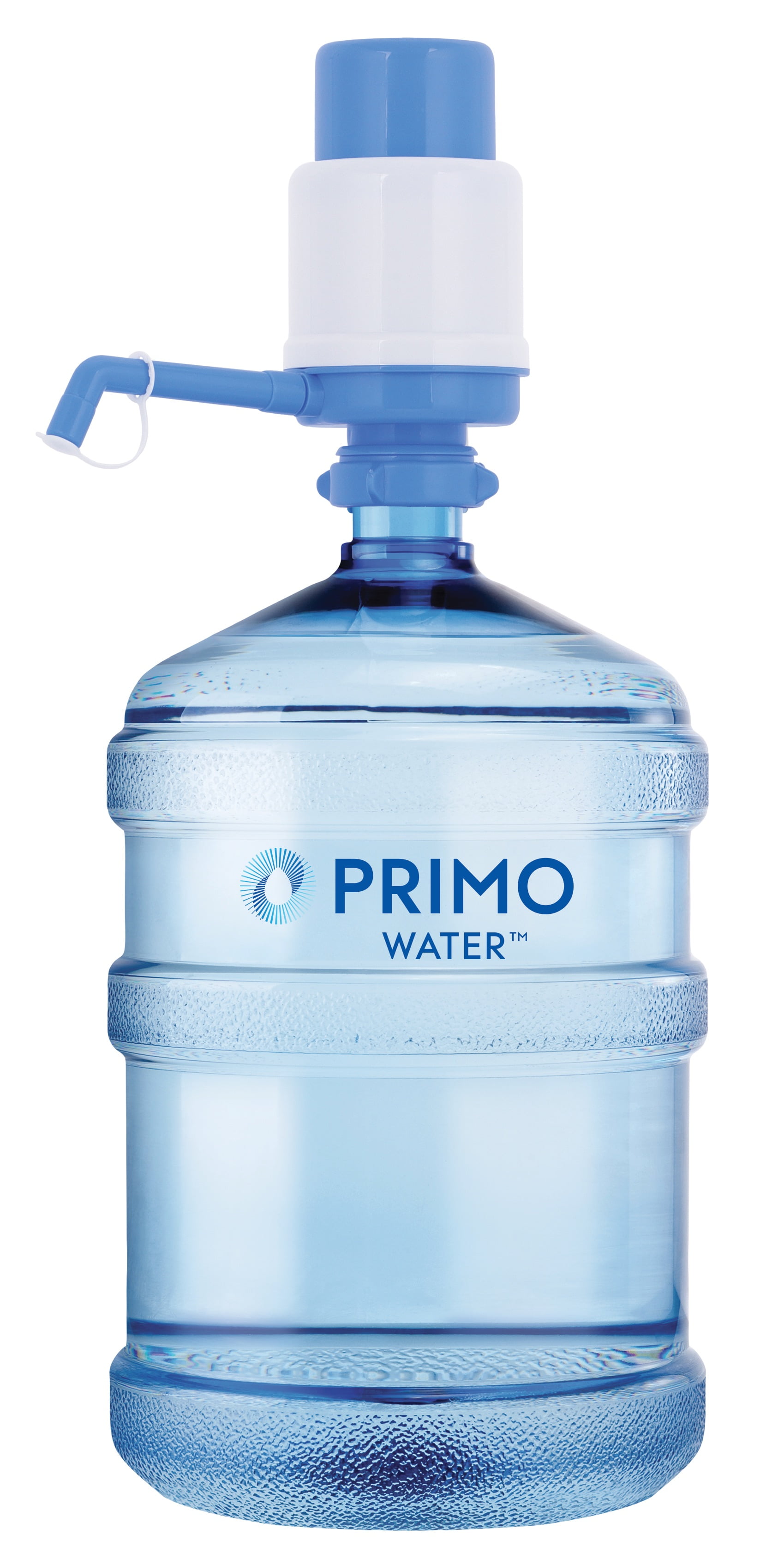 Primo Water Portable Manual Water Pump, Blue and White