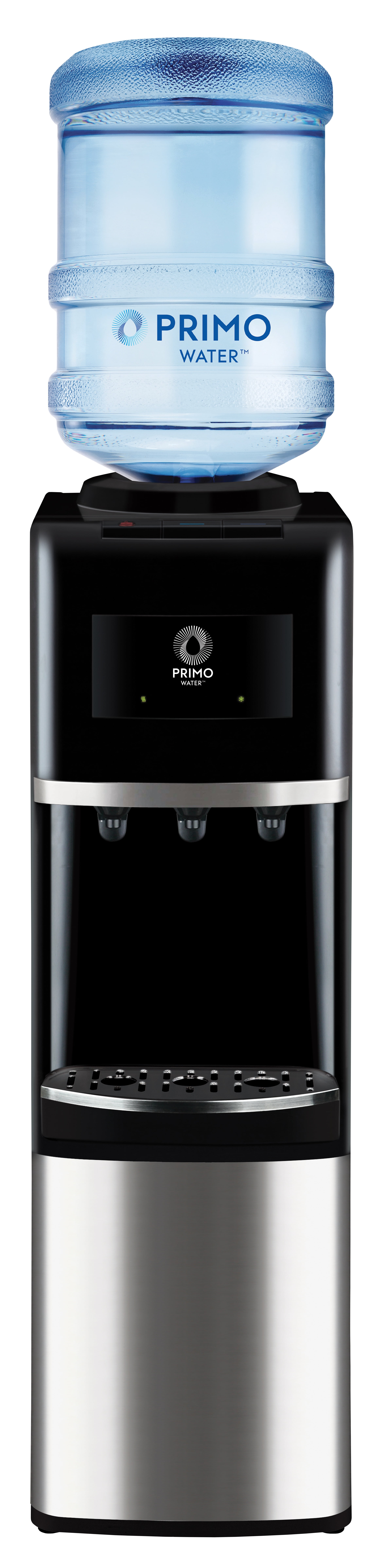 Primo Water Black and Stainless Top Load Water Dispenser 3 or 5 gallon, model 900127