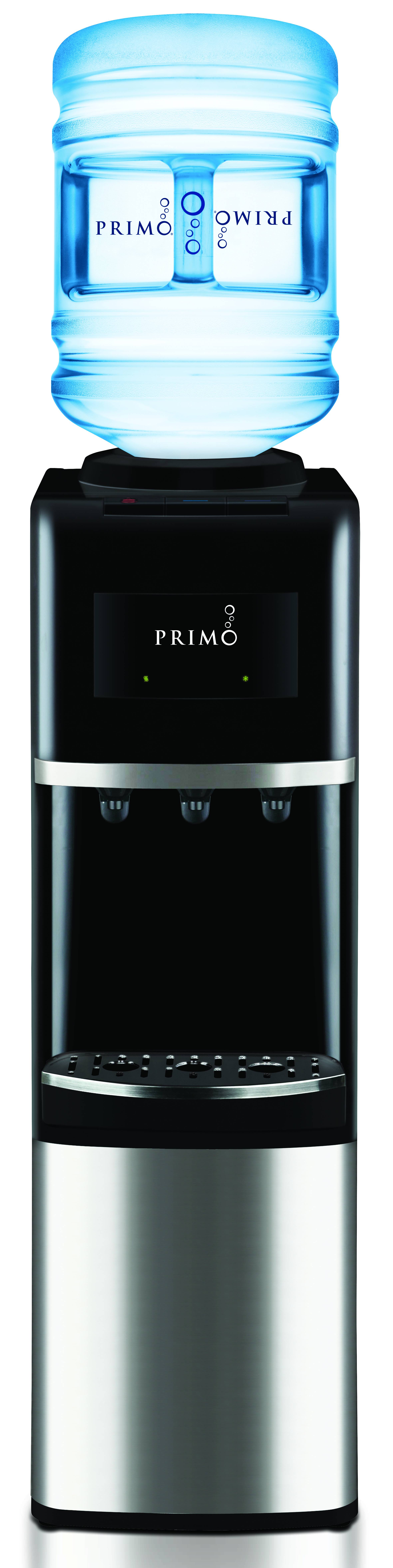 Primo® Water Dispenser Top Loading, Hot/Cold/Cool Temperature, Stainless Steel, 36" Height, 3 or 5 Gallon - image 1 of 13
