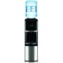 Primo® Water Dispenser Top Loading, Hot/Cold/Cool Temperature, Stainless Steel, 36" Height, 3 or 5 Gallon