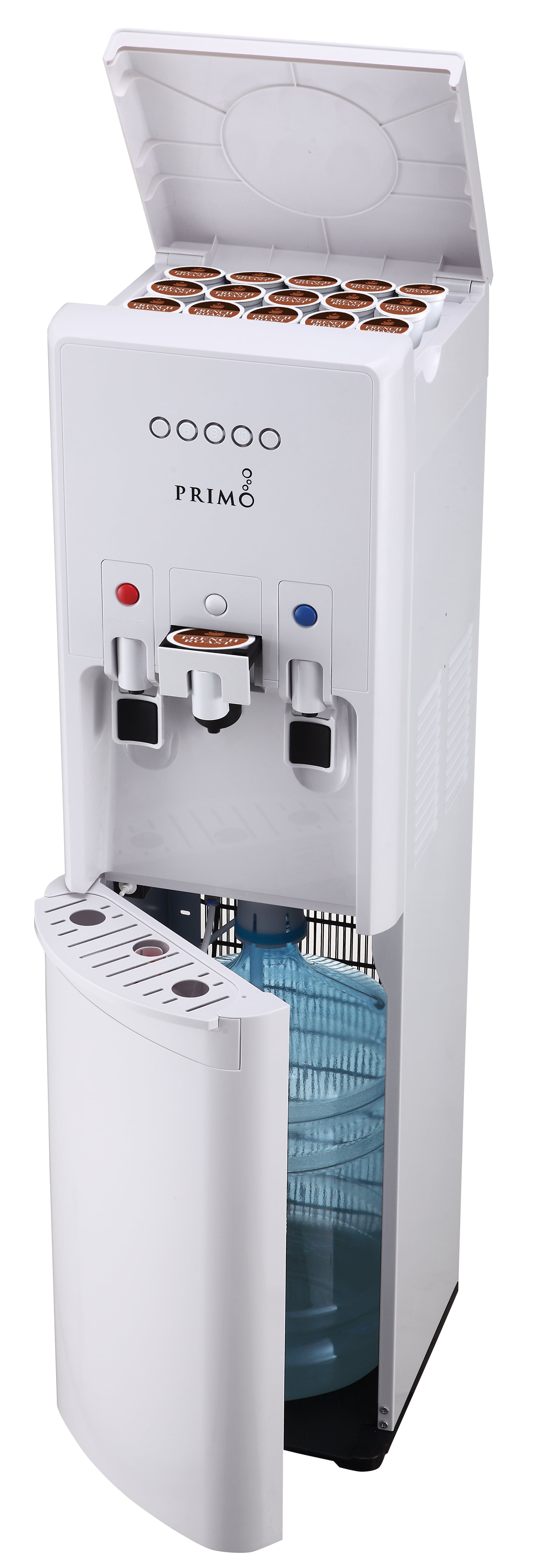 Primo Water Dispenser Top Loading, Hot/Cold, White