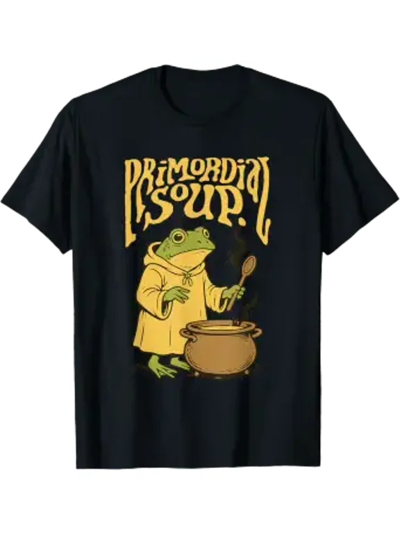 Primordial Soup Witch Frog Halloween T-Shirt