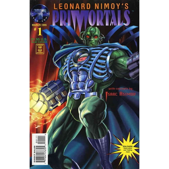 Primortals (Leonard Nimoy's , Vol. 1) #1 VF ; Tekno Comic Book