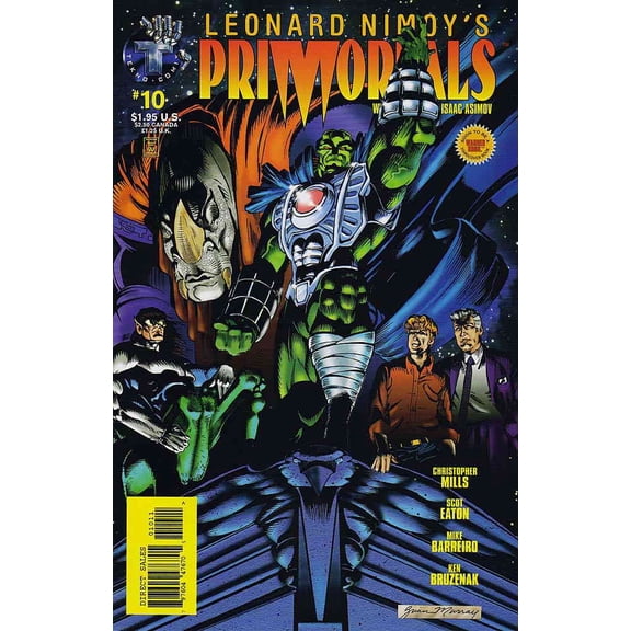 Primortals (Leonard Nimoy's , Vol. 1) #10 VF ; Tekno Comic Book