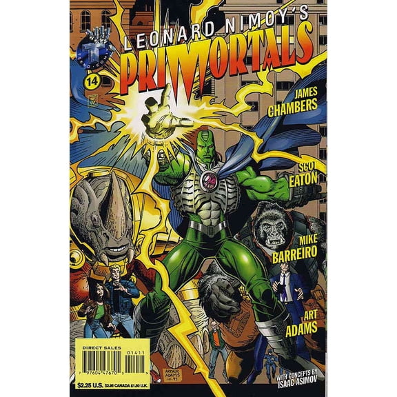 Primortals (Leonard Nimoy's , Vol. 1) #14 VF ; Tekno Comic Book