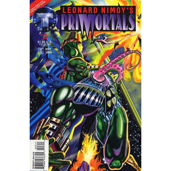 Primortals (Leonard Nimoy's , Vol. 1) #3 VF ; Tekno Comic Book