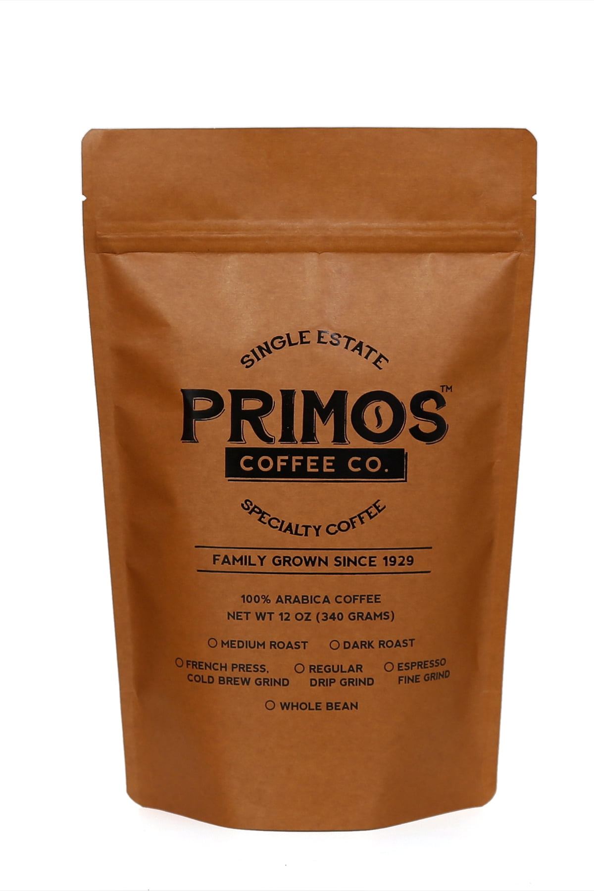 Primos Coffee Co, French Press and Cold Brew Coffee, Coarse Ground ...