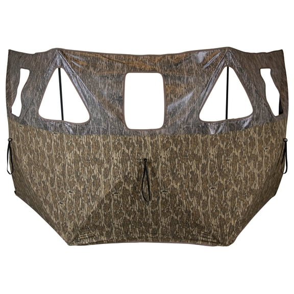 Primos Double Bull 3 Panel Stakeout Ground Blind Mossy Oak Bottomland