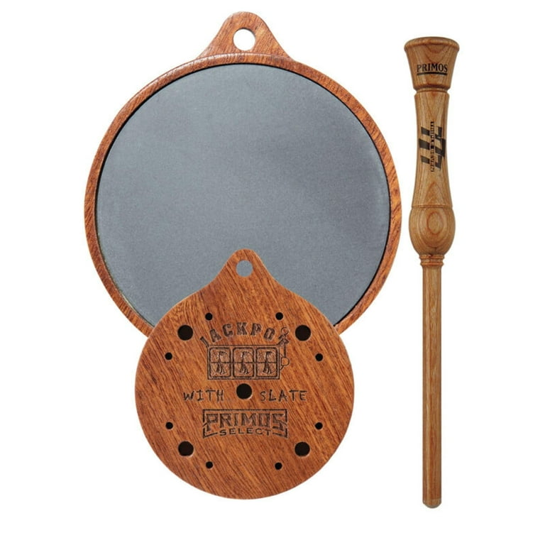 Primos JACKPOT Slate Turkey Call with Exotic Hardwood Pot