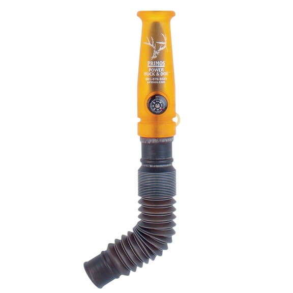 Primos Power Buck & Doe, Dual-Reed Grunt and Bleat Deer Call, 729