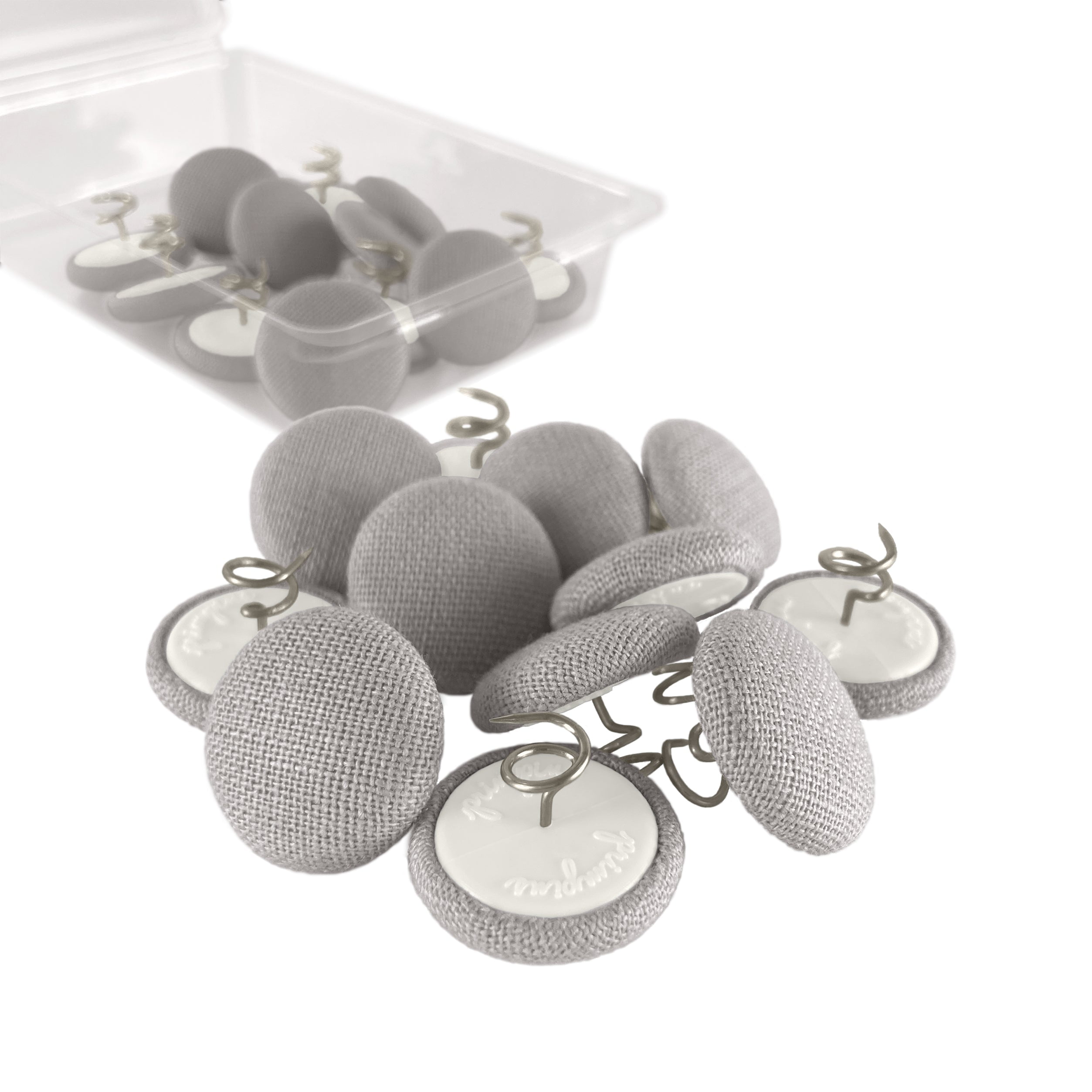 Primpins Upholstery Tacks Fabric Covered Button Twist Pins For Bed