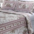 thumbnail image 1 of Patch Magic Primrose Garden 3 Piece Quilt Set, 1 of 4
