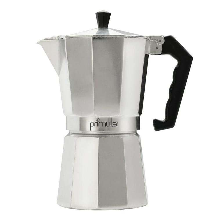 Primula Stovetop Coffee Percolator, Premium Stainless Steel Coffee Maker  with Reusable Filter Basket, Non-Drip Spout, Glass Knob Brew Indicator and