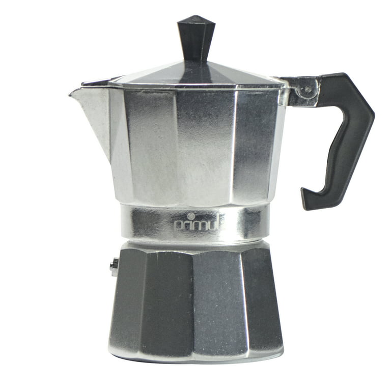 Aluminum 9 Cup Stovetop Espresso Maker Polished : Target